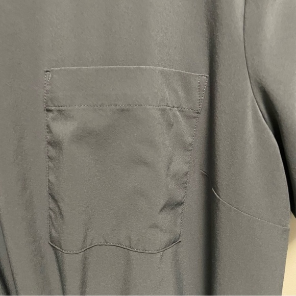 Eddie Bauer Gray Escapelite Short Sleeve Dress Women’s XL - Picture 2 of 11